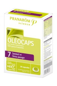 Pranarom - OLEOCAPS 7 - SOMMEIL & STRESS PASSAGER30 Capsules