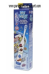Spinbrush - MY WAY- BROSSE A DENTS A PILES  - BLEUE - 