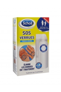 Scholl - SOS VERRUES - Pieds et mains
