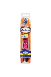 Spinbrush - PRO CLEAN - BROSSE A DENTS A PILES - SOUPLE ROSE